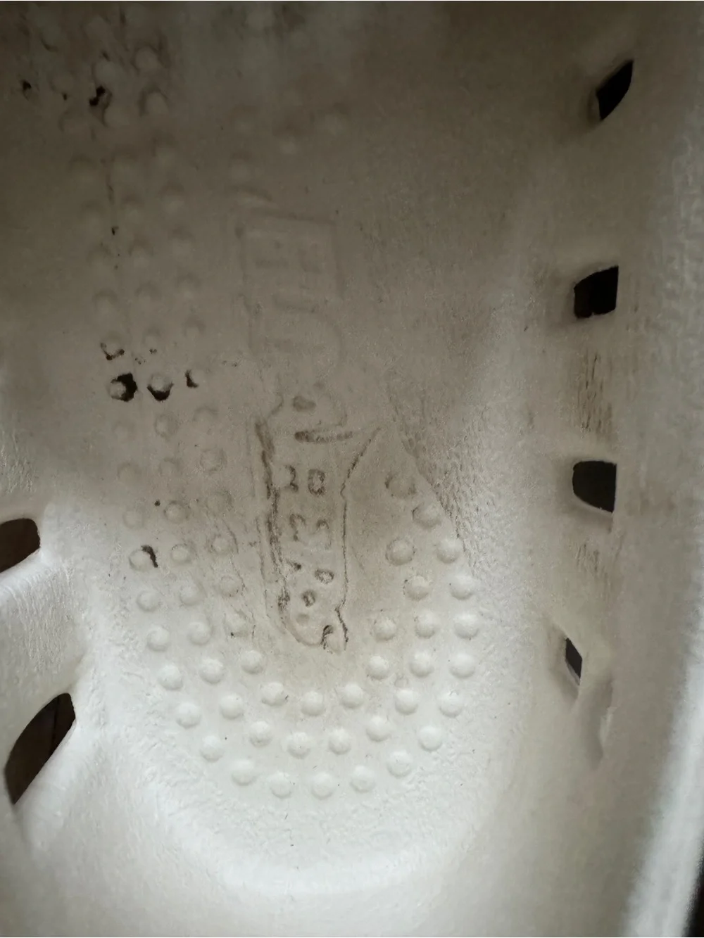 Floafers White Perforated Loafers Toddler Size 12 Slip On Lightweight Shoes